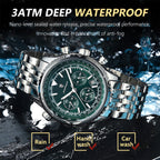 Classic Stainless Steel Quartz Watch
