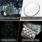 Classic Stainless Steel Quartz Watch